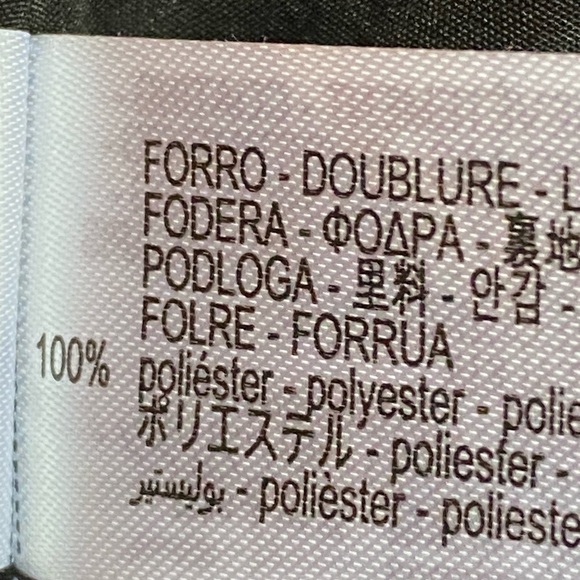 NWT. Zara Black Faux Leather Peplum Blazer/Jacket. Size L, XL. - Picture 14 of 16